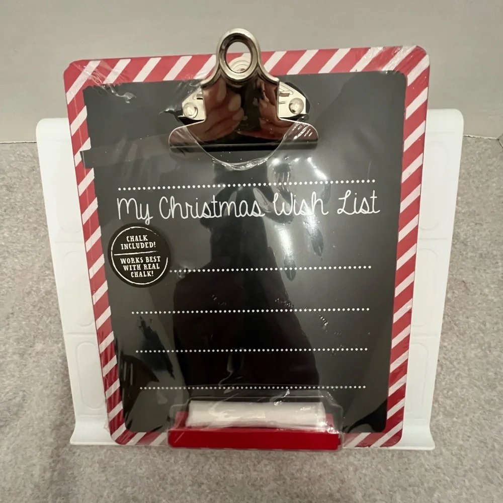 Holiday Budget Planner, Christmas List & Days Til Christmas Chalkboards